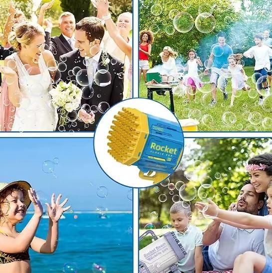 Mega Bubble Blaster - Automatic Bubble Gun for Kids